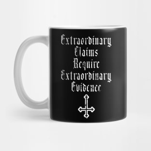 Extraordinary Claims Mug